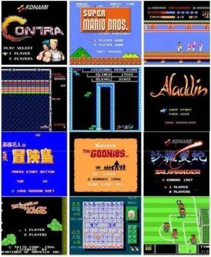 Ігрова приставка LH-35 з бездротовими джойстиками, 3000 класичних ігор, HDMI, компактна