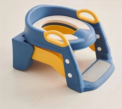 Дитяче сидіння на унітаз Babycare з драбинкою, складна накладка зі сходинкою