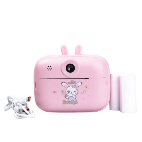 Дитячий фотоапарат «Зайка» у формі зайчика з миттєвим друком знімків