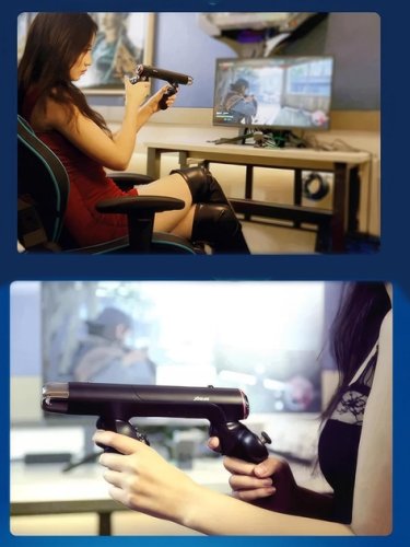 Ігровий контролер-джойстик XGUN-X1 для PS і планшета з акумулятором та лазерним прицілом