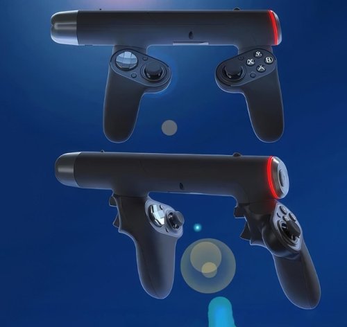 Ігровий контролер-джойстик XGUN-X1 для PS і планшета з акумулятором та лазерним прицілом