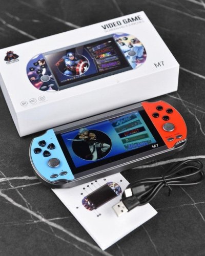 Портативна ретро-консоль M7: IPS 4,3″, 10 000 ігор, ігрова приставка з екраном