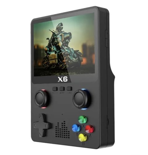 Портативна ігрова консоль X6, 3,5" IPS екран, 10000 вбудованих ігор