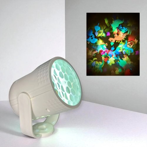 Дитячий світильник-проектор LY-1068 із милими тваринками, слайд-проектор для дітей