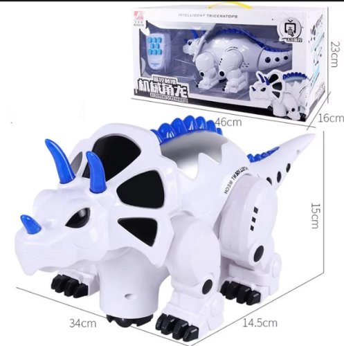 Інтерактивний робот-динозавр на радіокеруванні з пультом, світлом і звуком 2629-T18B