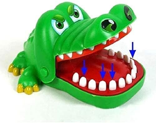 Інтерактивна настільна гра для дітей Qunxing «Крокодил-дантист»