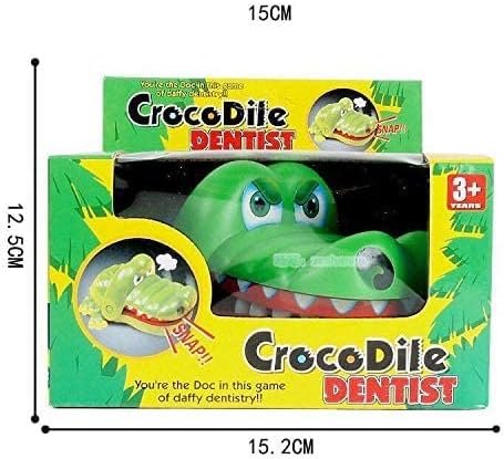 Інтерактивна настільна гра для дітей Qunxing «Крокодил-дантист»