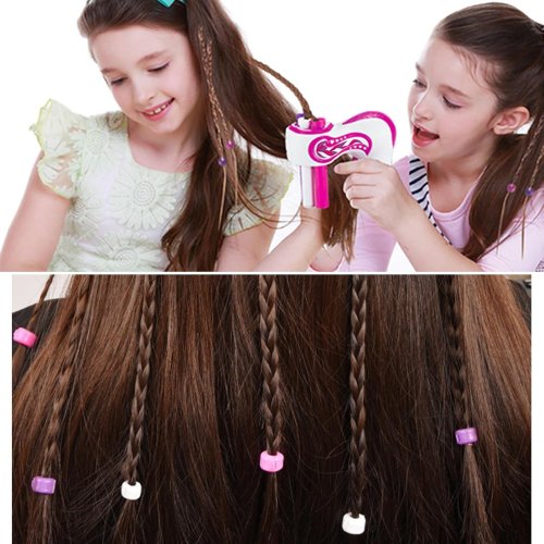 Дитячий набір для плетіння косичок 892-1 для стильних зачісок і гри в перукаря