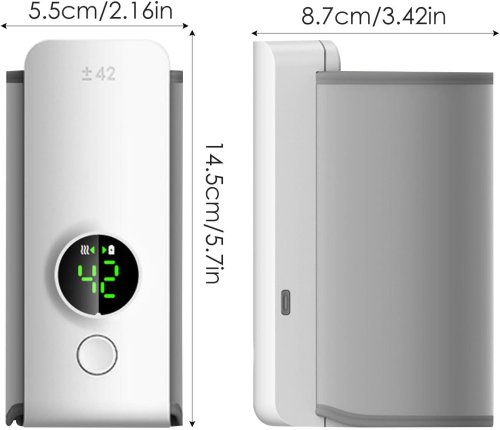 Портативний підігрівач дитячих пляшечок LY-872, 6 режимів нагріву