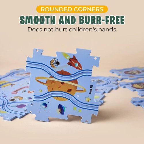 Розвивальний пазл-іграшка 5PCS Rail Car для дітей (5 елементів)