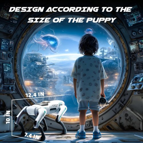 Інтерактивний робот-собака MECH GUARDIAN QF660-5 нового покоління для дітей і дорослих
