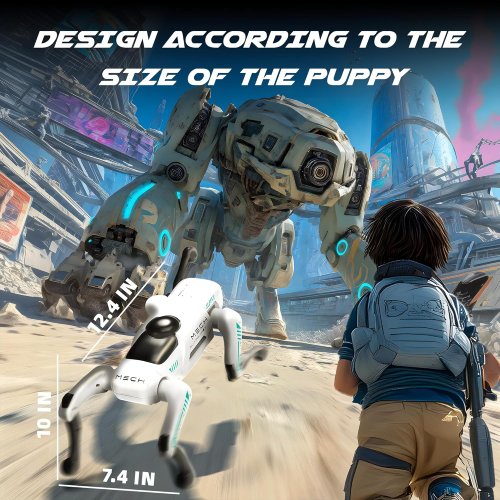 Інтерактивний робот-собака MECH GUARDIAN QF660-5 нового покоління для дітей і дорослих