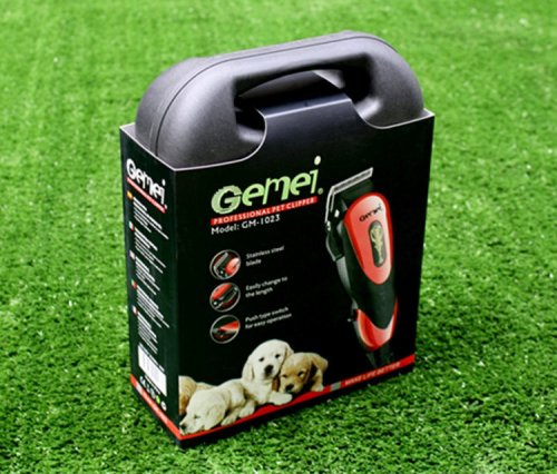 Професійна машинка для стрижки тварин Gemei GM-1023 (грумінг)