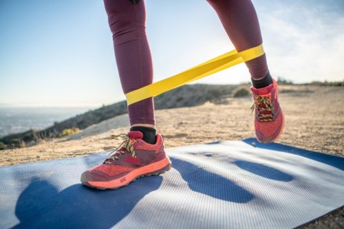 Набір фітнес-резинок для кросфіту 5 шт — спортивні еспандери (гумки) для тренувань