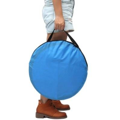 Пляжна підстилка‑намет автоматична з сонцезахисним козирком (тент) 150×80×50 см