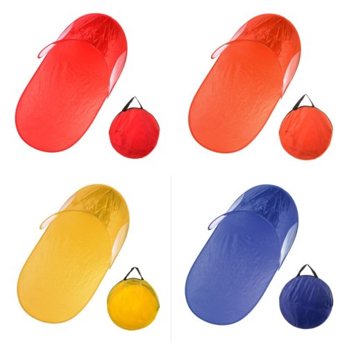 Пляжна підстилка‑намет автоматична з сонцезахисним козирком (тент) 150×80×50 см