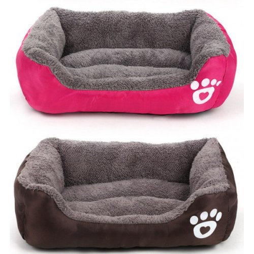 Лежанка-пуф для котів і собак розмір M 55×45 см