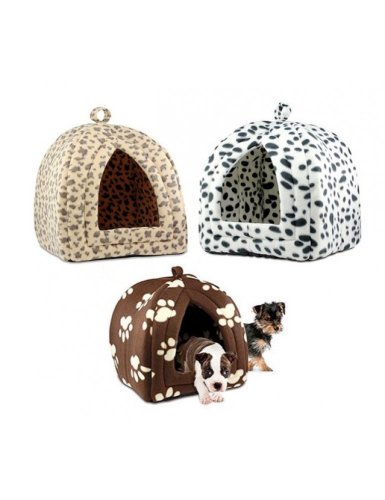 М’який будиночок Pet Hut для собак і котів, домашня будка, 40×35×35 см