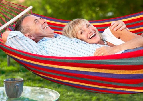 Гавайський посилений бавовняний гамак з дерев'яними перекладинами 80×200 см, підвісний садовий