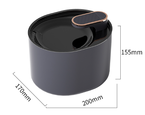 Автоматичний фонтан-поїлка для тварин 3 л, USB-живлення