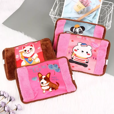 Електрична муфта-грілка для рук: затишна плюшева з малюнком