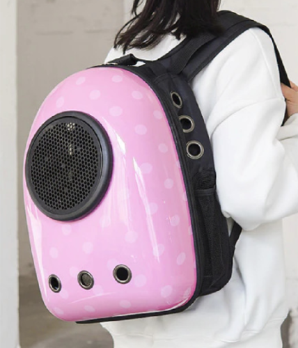 Рюкзак-переноска CosmoPet для котів і дрібних тварин з ілюмінатором (вікном)