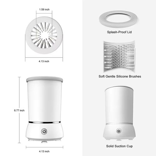 Автоматична лапомийка для собак PET FOOT WASH, портативний електростакан для миття лап, USB-зарядка