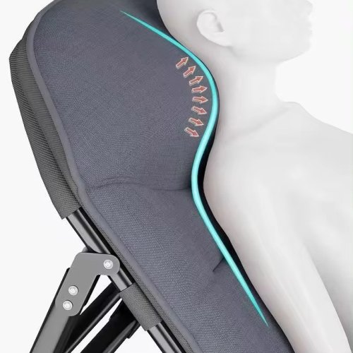 Туристичний складаний шезлонг-розкладачка з металевим каркасом 200×70×30 см, 5,4 кг для дому та дачі