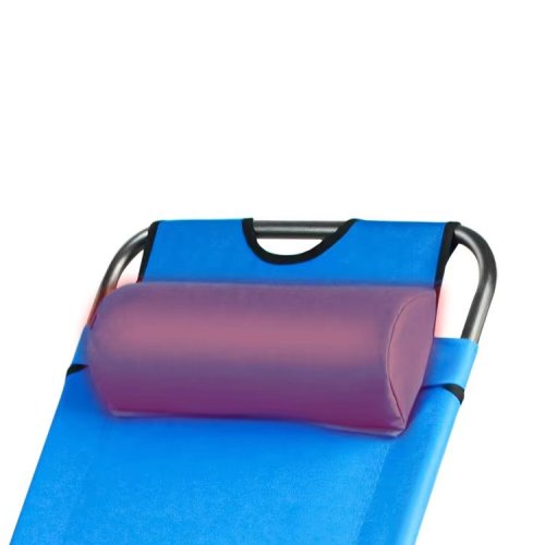 Розкладне пляжне крісло-шезлонг лежак для дачі, саду й тераси 178×60×80 см