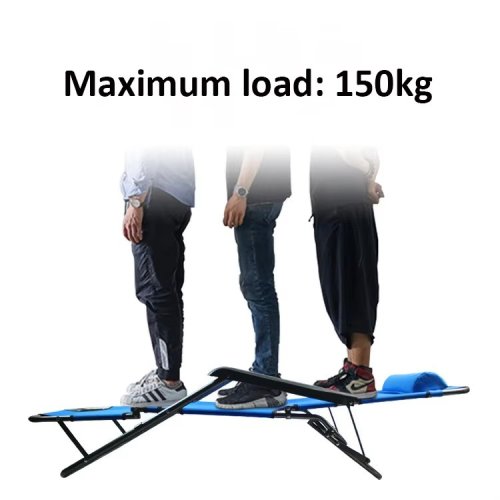 Розкладне пляжне крісло-шезлонг лежак для дачі, саду й тераси 178×60×80 см