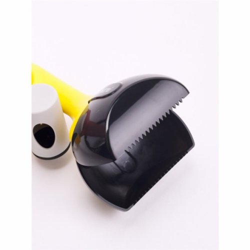 Автосовок-щипці для прибирання за собакою Pooper Scooper M 25×11×9 см з карабіном і мішками