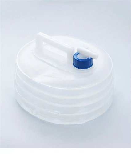 Складана туристична каністра-сулія для води з краном, 15 л (похідна ємність для рідин)