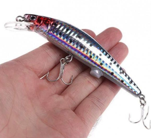 Електронний воблер Twitching Lure з акумулятором: світна хижа приманка, USB-зарядка