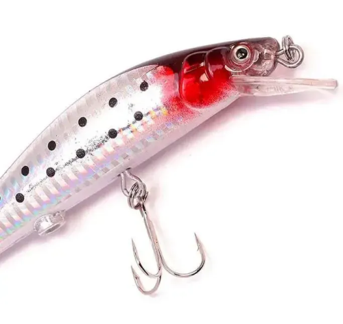 Електронний воблер Twitching Lure з акумулятором: світна хижа приманка, USB-зарядка