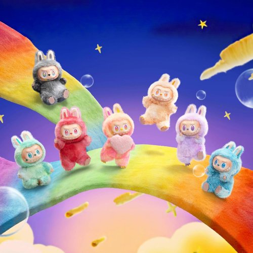 М’який брелок-монстр Labubu у Blind Box (коробка-сюрприз) • іграшка-сюрприз POP MART Original