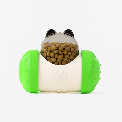 Інтерактивна годівниця-іграшка для собак і котів LY-732: розумний тумблер-дозатор для повільного годування та розвитку