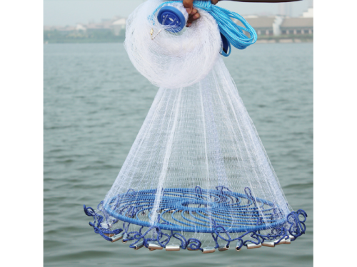 Кастингова сітка-парашут «Американка» для аматорської й спортивної риболовлі, Ø 6,6 м