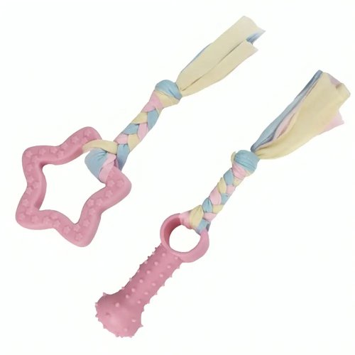 Іграшковий набір для собак 6-в-1: яскраві безпечні іграшки для активних ігор та розвитку