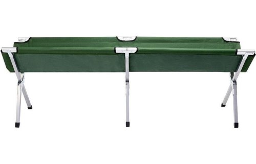 Туристичне розкладне ліжко-розкладачка 190×62×42 см, навантаження до 120 кг для кемпінгу та відпочинку