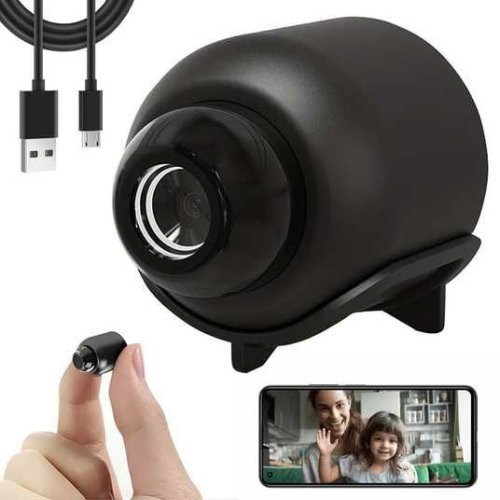 Бездротова міні-камера X5 Mini Wi‑Fi FullHD IP з датчиком руху для відеоспостереження