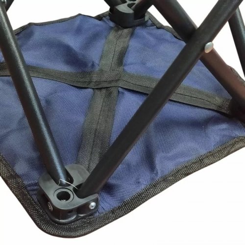 Складаний кемпінговий стілець Mazza • легкий туристичний без спинки для риболовлі та пікніка