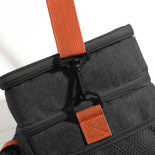 Термосумка-холодильник LY-943 для кемпінгу та роботи, 1 відсік, ручка й плечовий ремінь