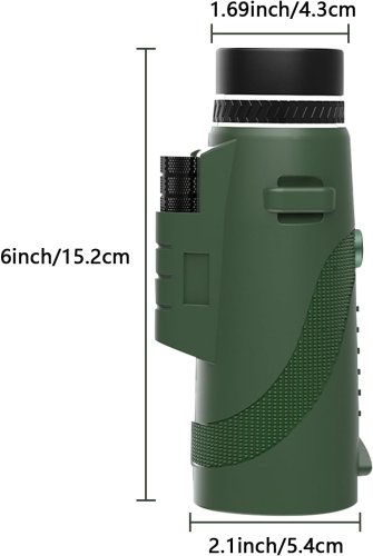 Монокуляр BEDELL 40x60 компактний з чохлом для спостережень у місті та на природі