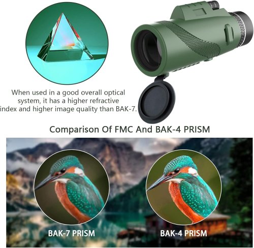 Монокуляр BEDELL 40x60 компактний з чохлом для спостережень у місті та на природі