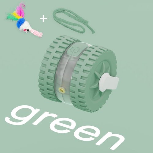 Інтерактивна іграшка для котів 9526 з лазером: подвійна стимуляція та автономний рух