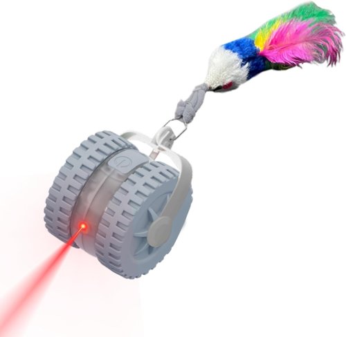 Інтерактивна іграшка для котів 9526 з лазером: подвійна стимуляція та автономний рух