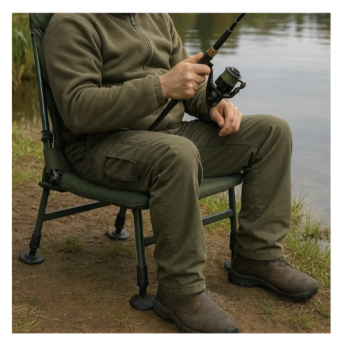 Складаний стілець-крісло Fishing Bench 010D для риболовлі, відпочинку та подорожей