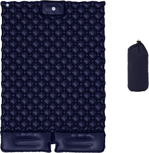 Надувний туристичний двомісний матрац WCG для подорожей і відпочинку