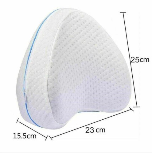 Ортопедична подушка для ніг Contour Leg Pillow з ефектом пам’яті, гіпоалергенна