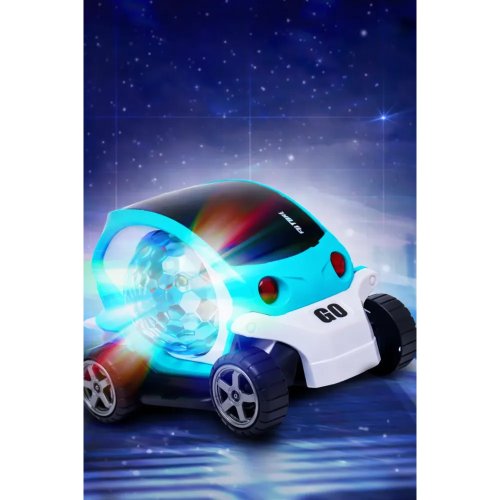 Інтерактивна дитяча машинка Toy AND CX-865 з LED-підсвіткою, обертанням і прозорим корпусом
